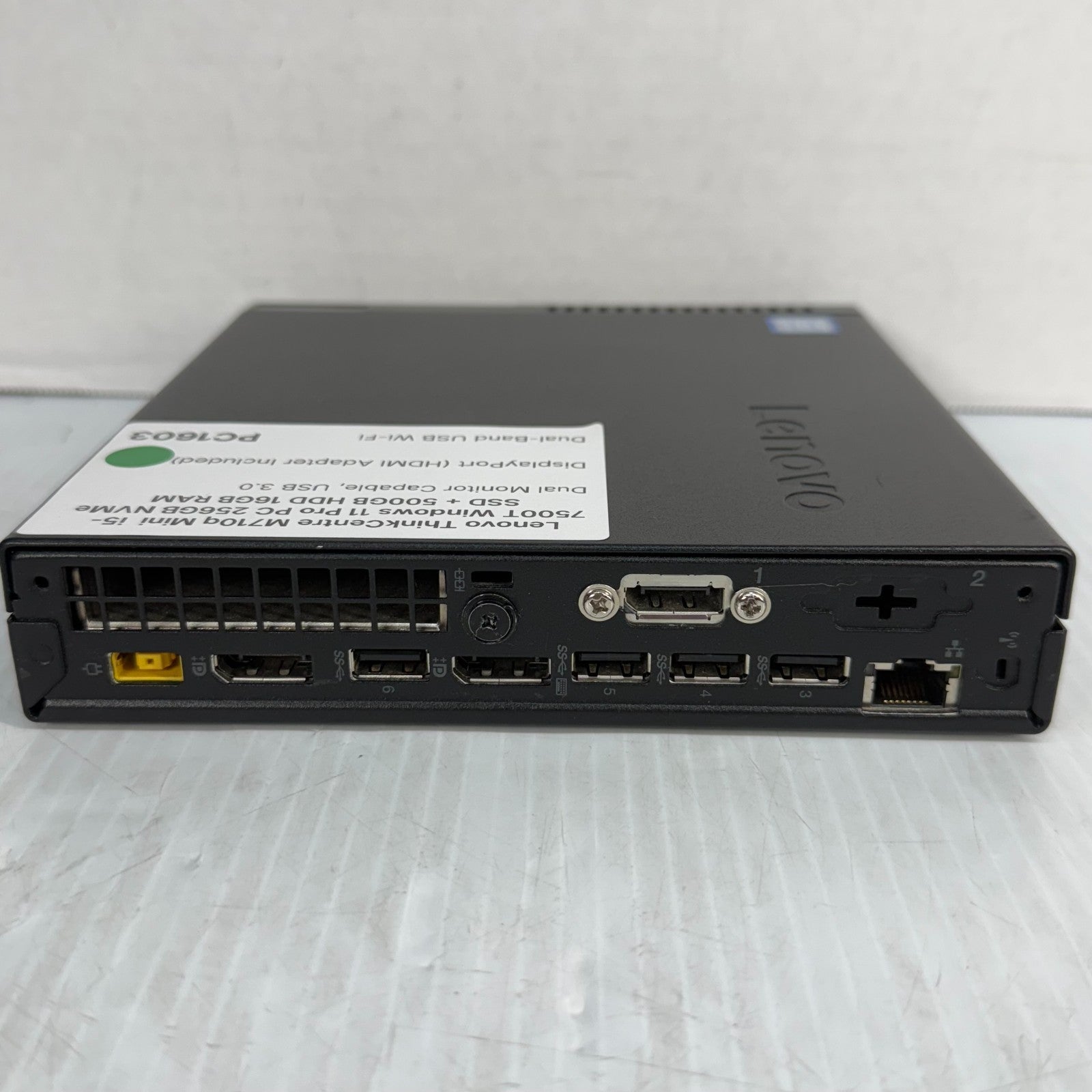 Lenovo ThinkCentre M710q i5-7500T Windows 11 Pro 25H2 Mini PC 256GB SS ...