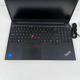 Lenovo ThinkPad E15 i5-1135G7 15.6" Windows 11 Pro Laptop 256GB NVMe SSD 16GB