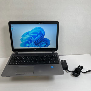 HP ProBook 450 G2 Core i3 15.6" Windows 11 Laptop 240GB SSD 16GB RAM HDMI