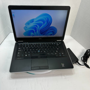 Dell Latitude E7440 i5-4300U 14" Windows 11 Pro Laptop  240GB SSD *WEAR*